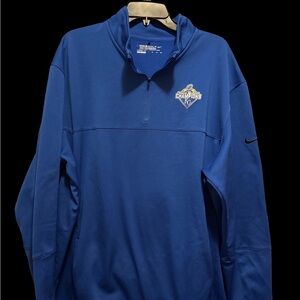 Men’s KC Royals 2016 Blue Nike Champions 1/4 Zip Pullover